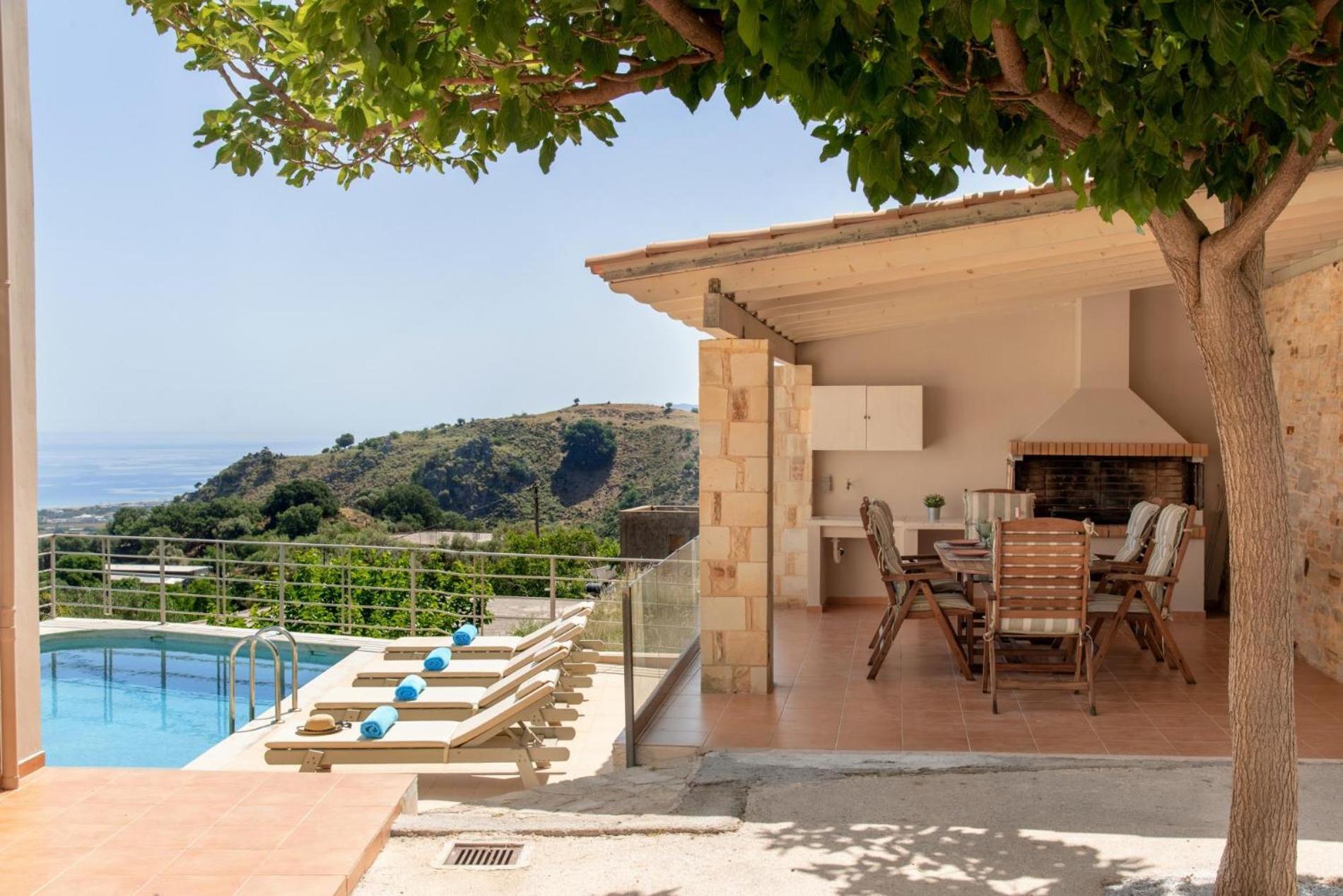 Le Stelle Villa Джорджополис Екстериор снимка